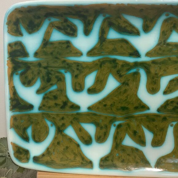 Alessio Tasca Signed Hand Painted
Ceramic Italian Mid-Century Modern Wall Plate - Picture 5 of 17